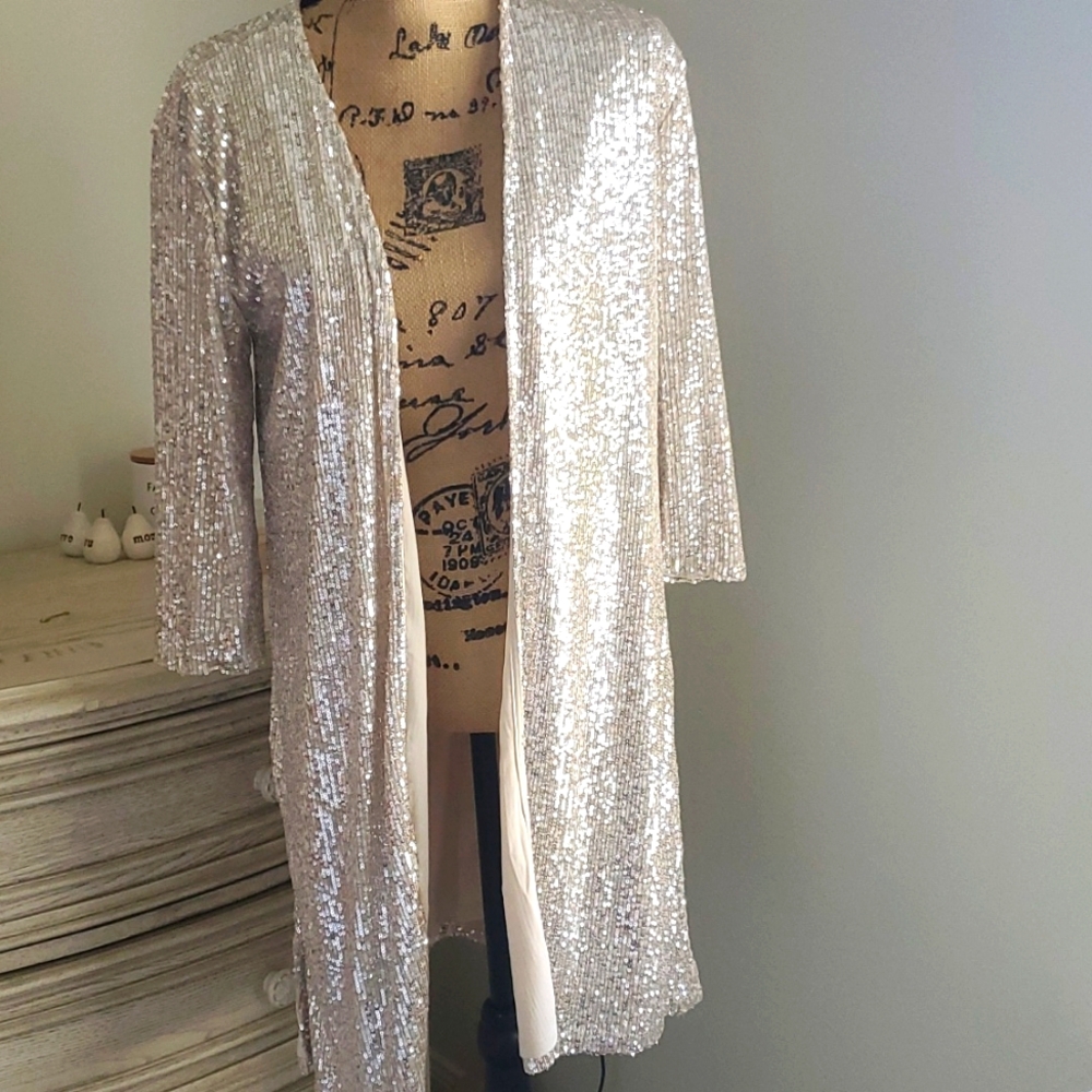 Maurices Sequin Cardigan